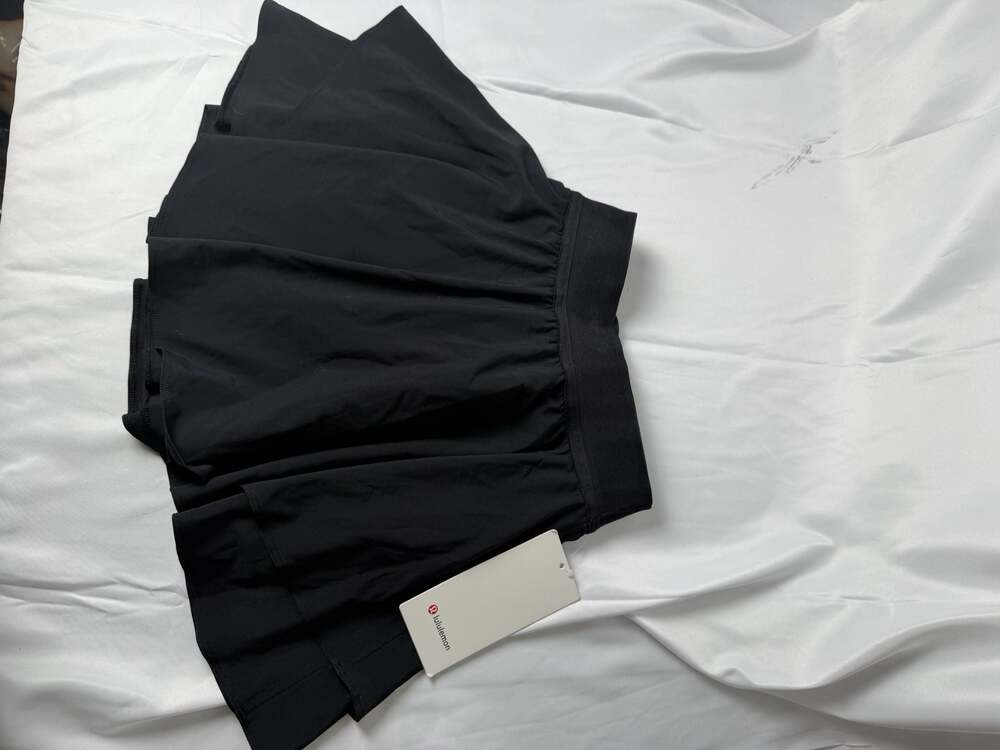 Lululemon Court Rival High-Rise Skirt Long, Black